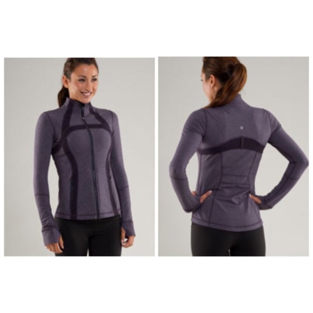 NWOT Lululemon Define Jacket Heathered Black Swan - Picture 1 of 8